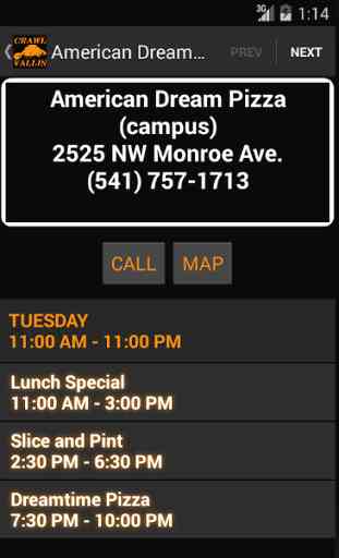 Happy Hour Details